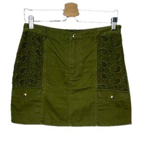 Juicy Couture Army Green Skirt